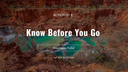 What should I bring to Havsu Falls Hike? Know before you go list