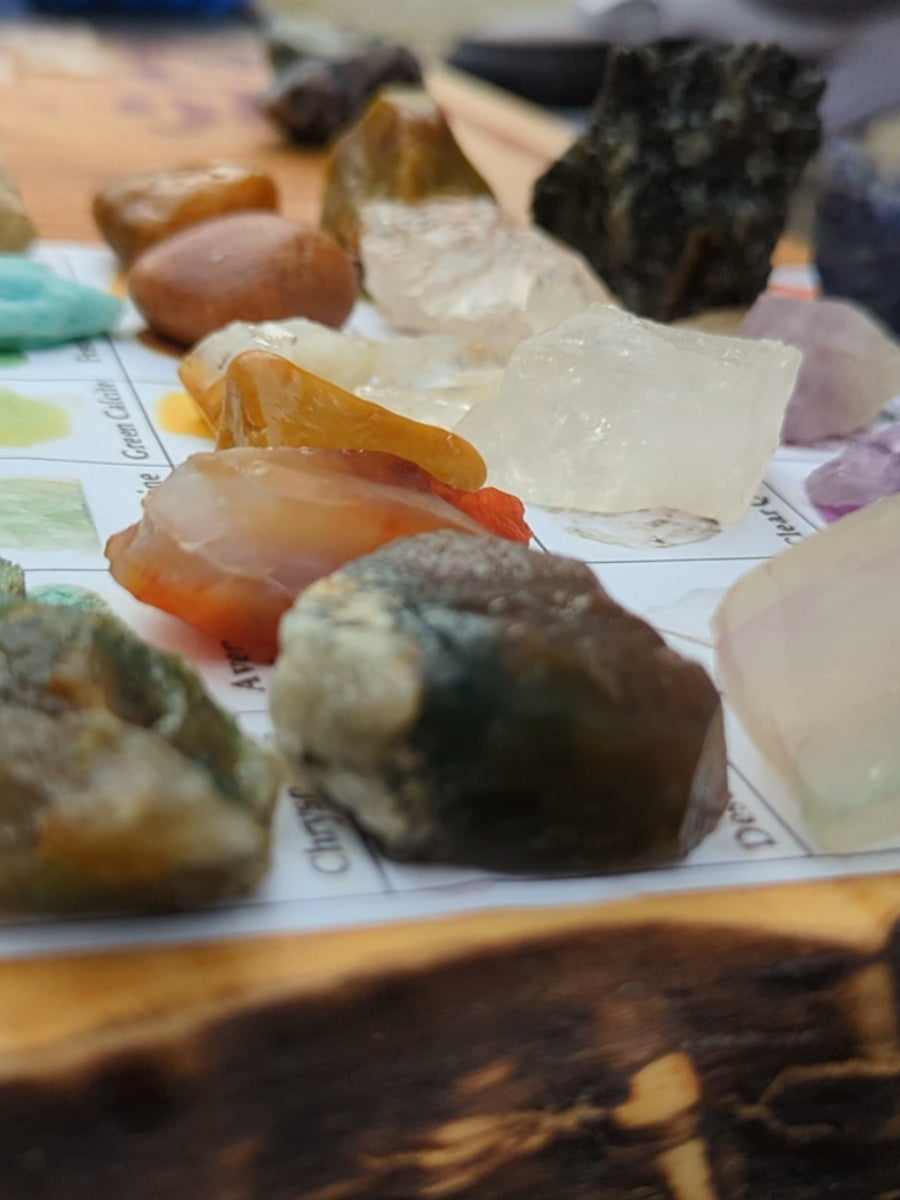 gemstone paydirt kit with Identification card