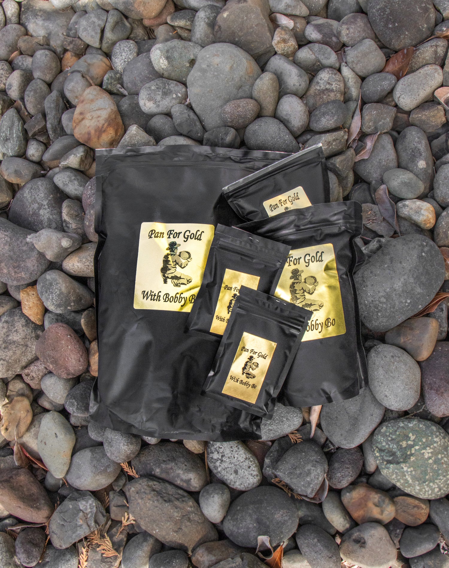 different sizes of gold paydirt bags gold panning paydirt kit