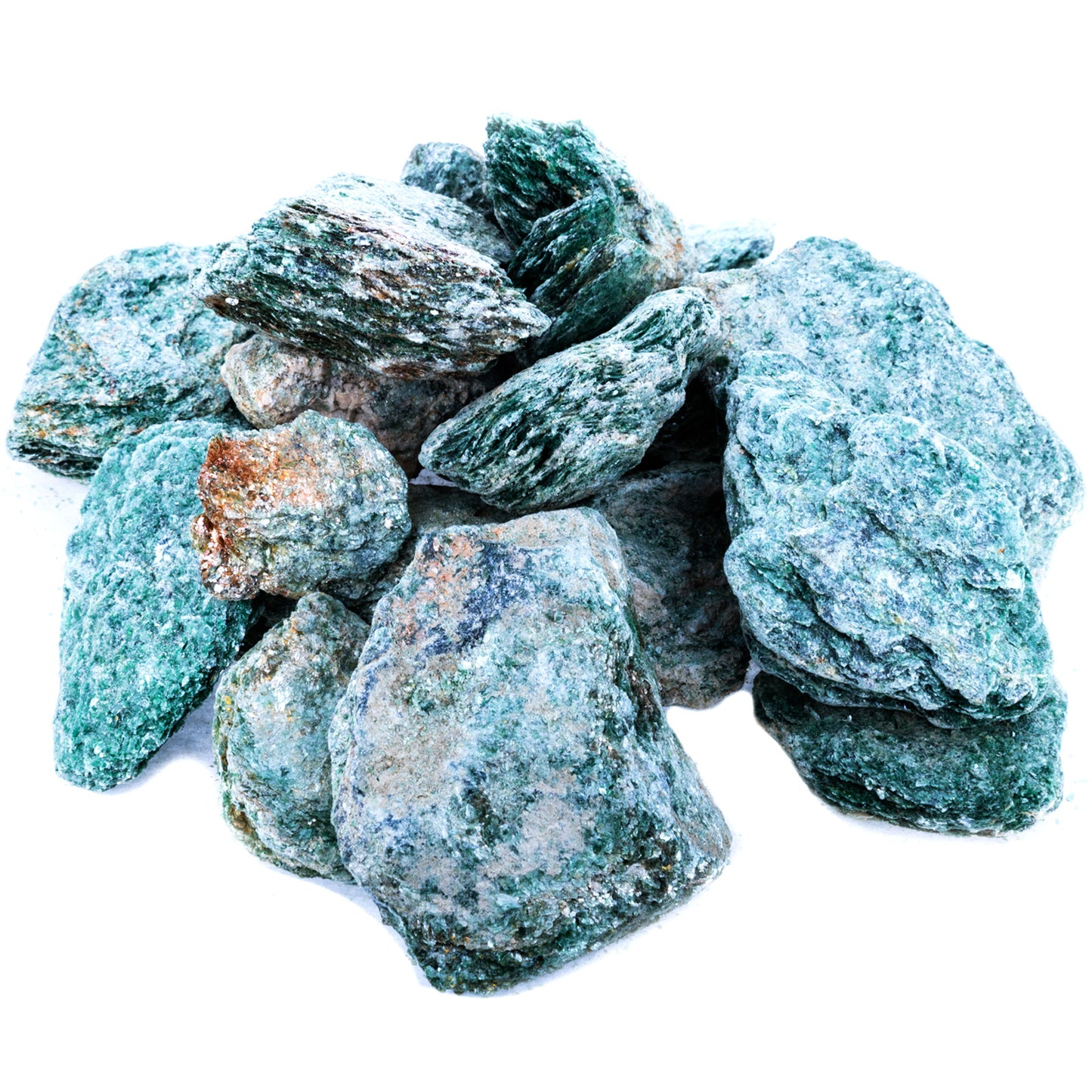fuchsite blue rocks unique for sale