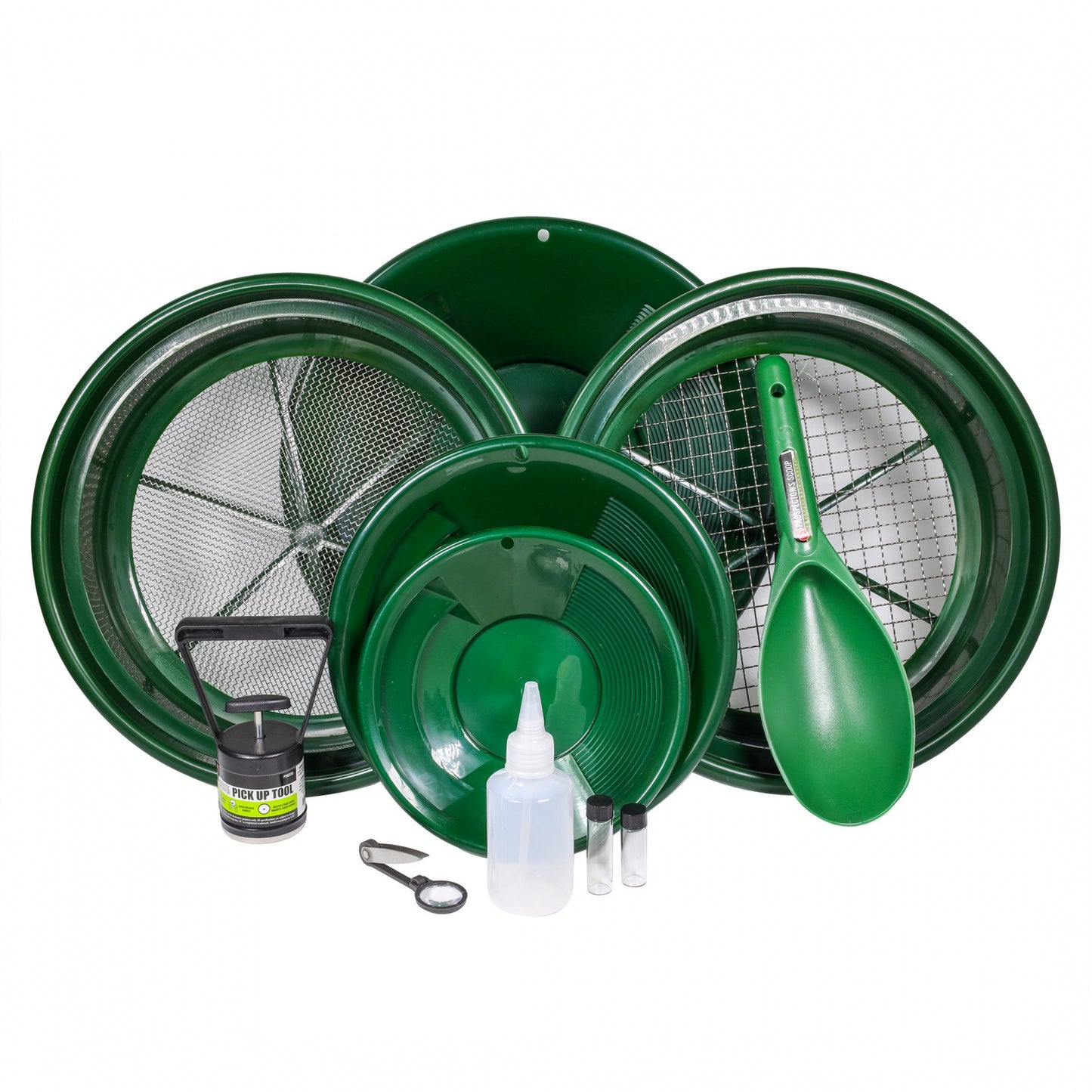 gold prospecting kit with gold pan set of 3 easy way to get gold