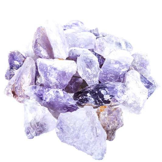 chunks of amethyst purple rock for jewery or decoration