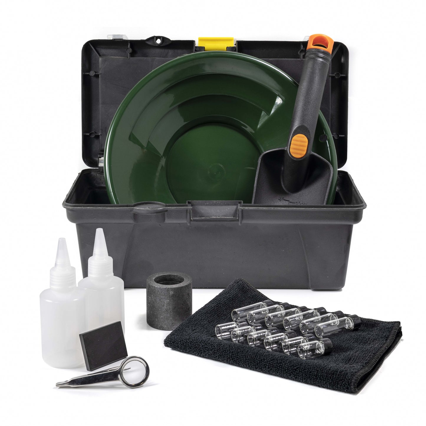 gold recovery collecting kit test gold quality melting crucible