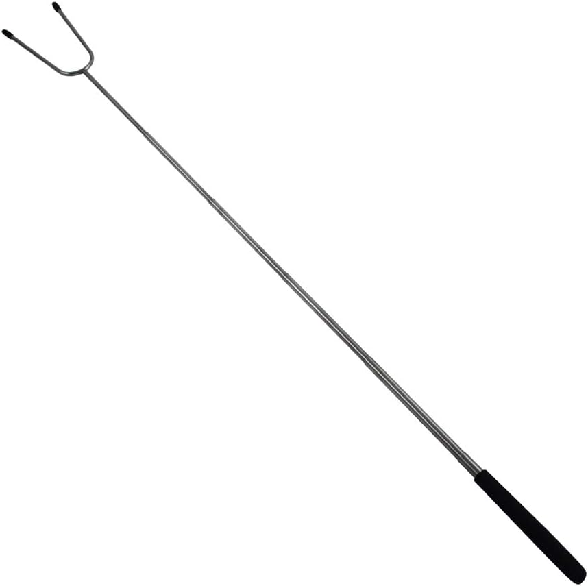 camping stainless steel marshmallow stick for campfire smores