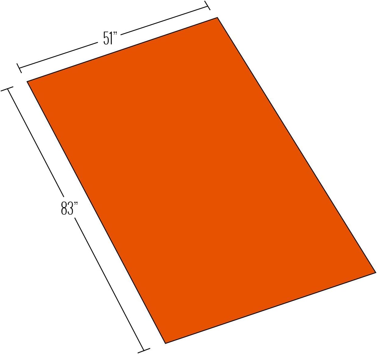 emergency thermal blanket made of mylar which reflects heat keeping you warm