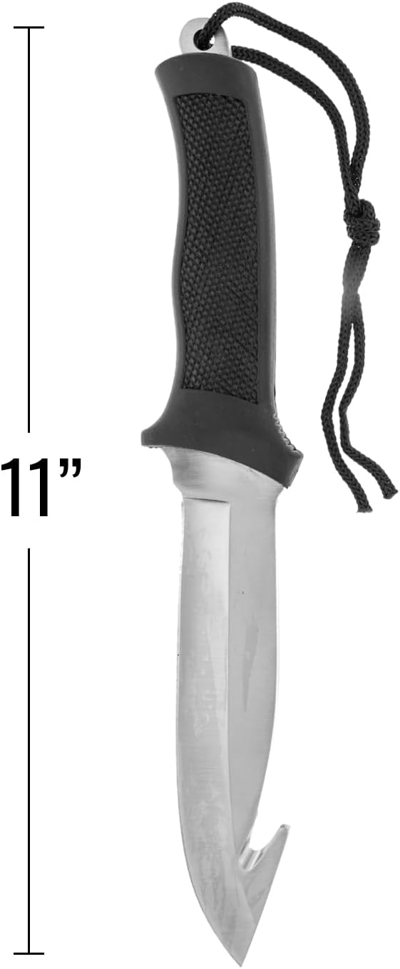 12 inch hunting guthook knife for fileting fish