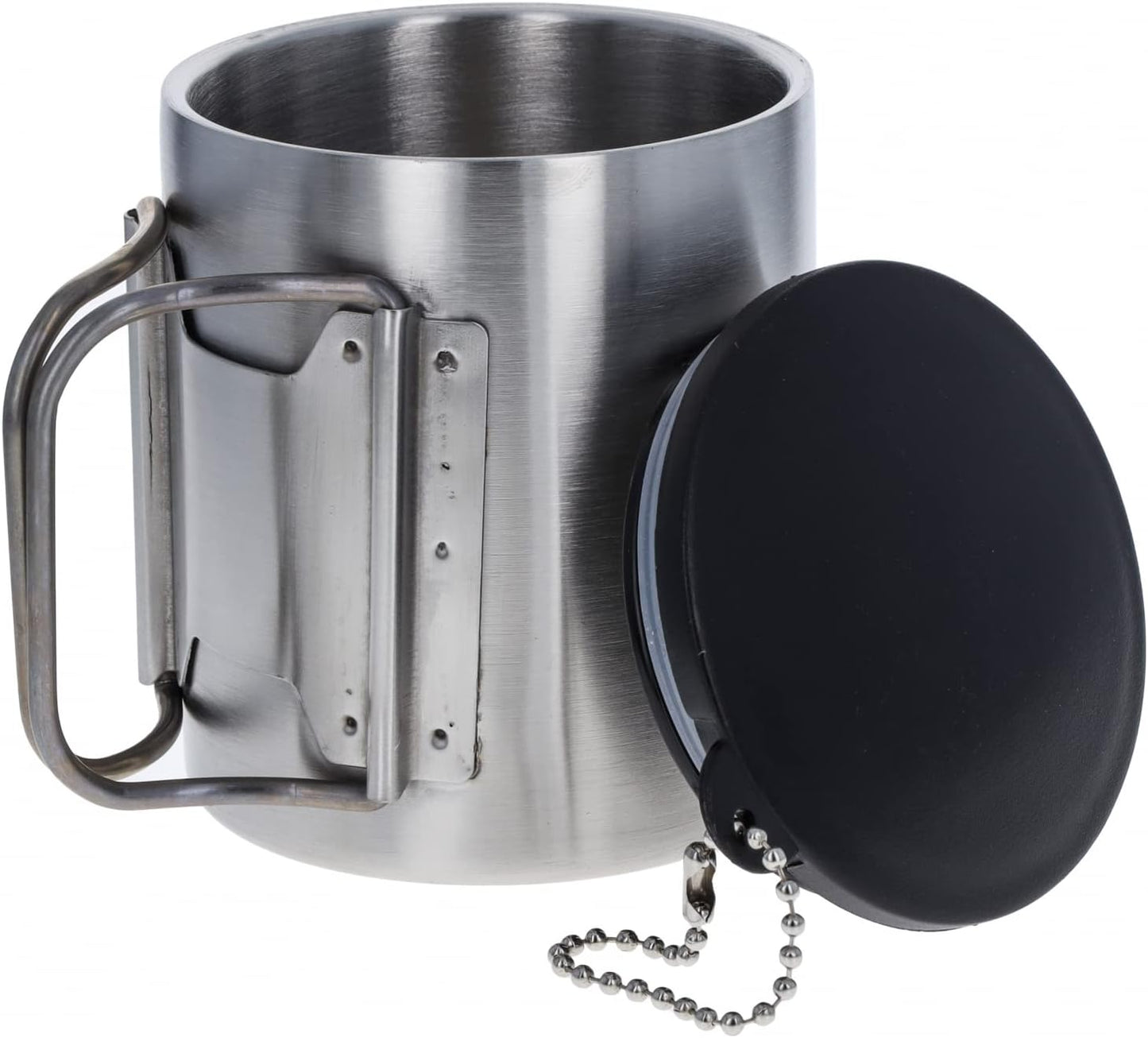 insulated coffee mug for travel with splash guard lid