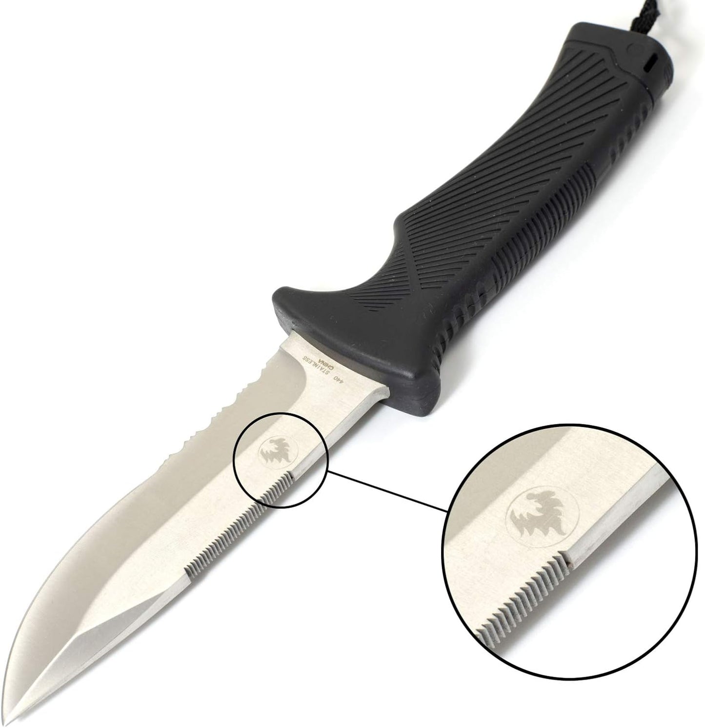 9 in 1 camping survival multitool that has a fire starter and knife