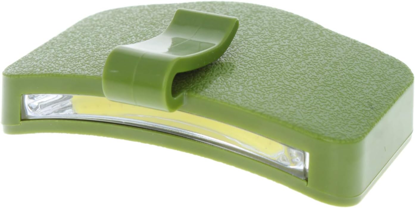 clip on hat clip on bill headlight for hands free lighting fishing hiking camping compatible