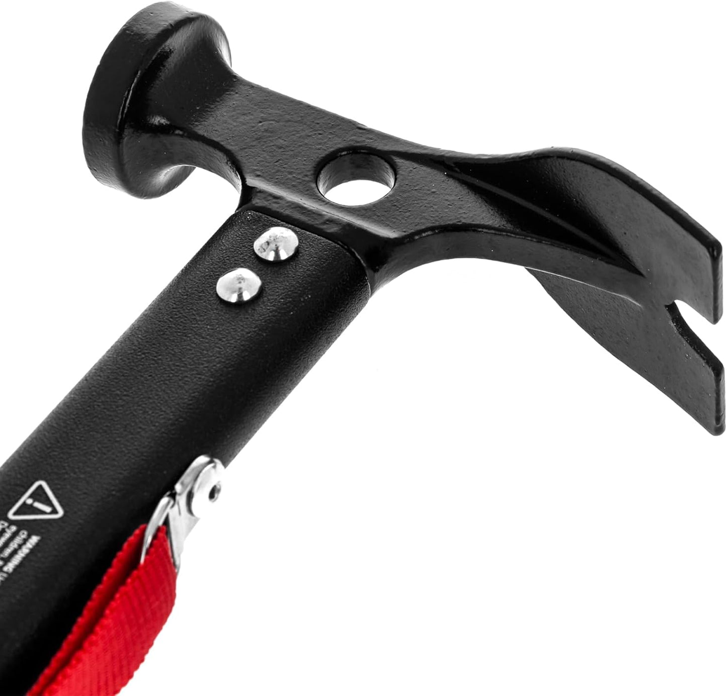 Lightweight Carbon Steel Camping Hammer with Tent Stakes Puller, 12 Inch