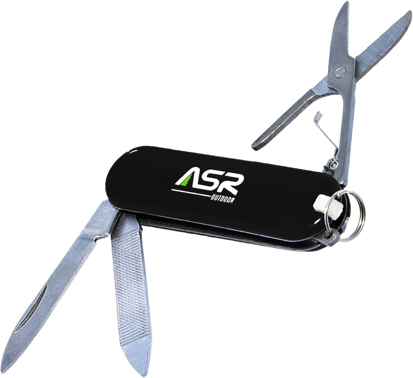 Mini ASR Outdoor Logo EDC Small Pocket Knife Multitool (3 Colors)