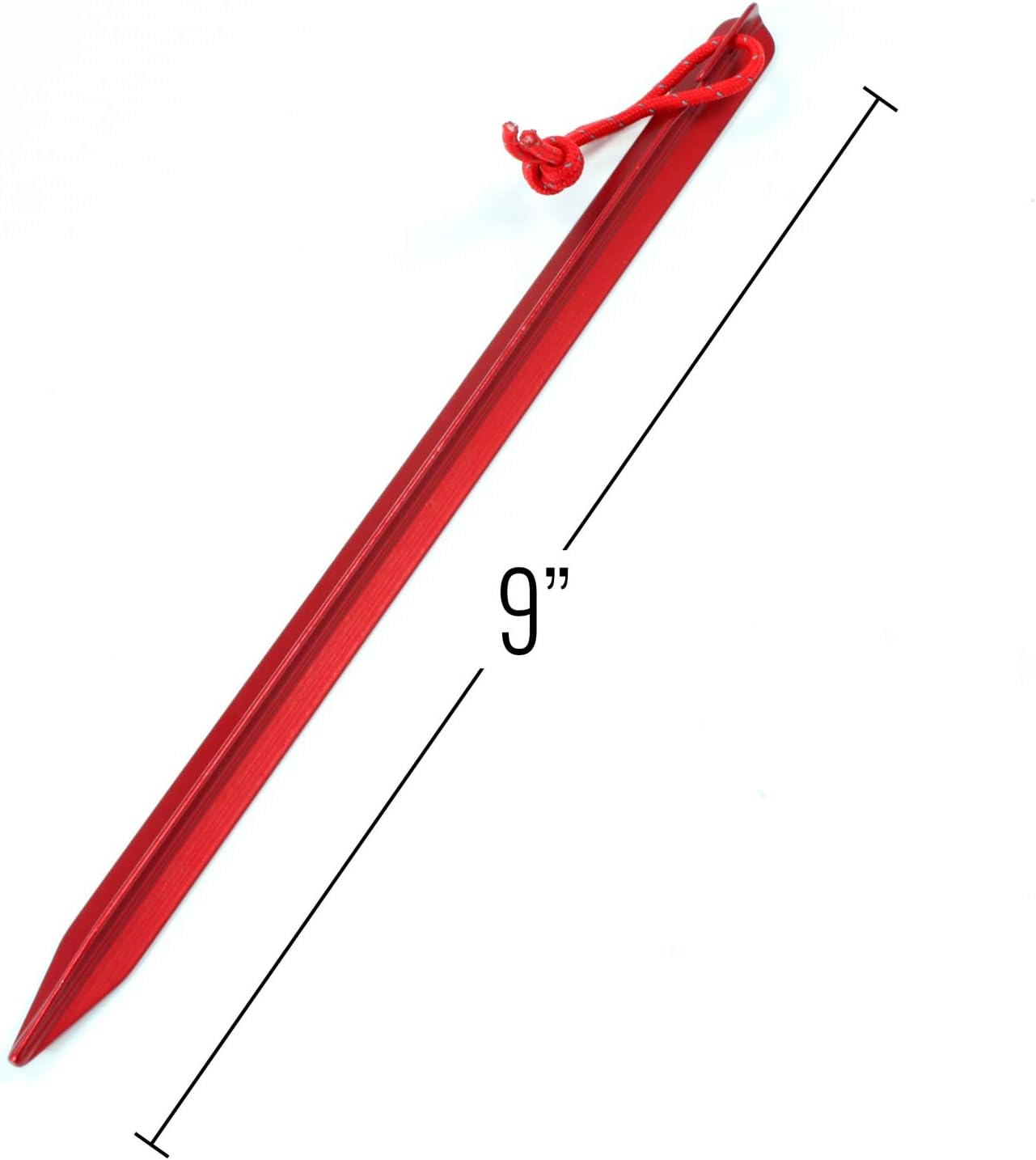 military grade alumninum camping stakes to drill down your tent or canopy
