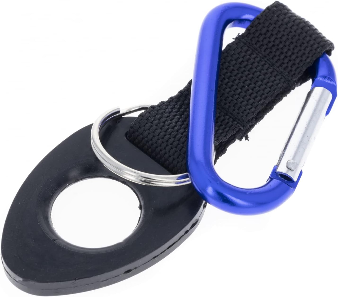 keychain water bottle holder cap carabiner attachment