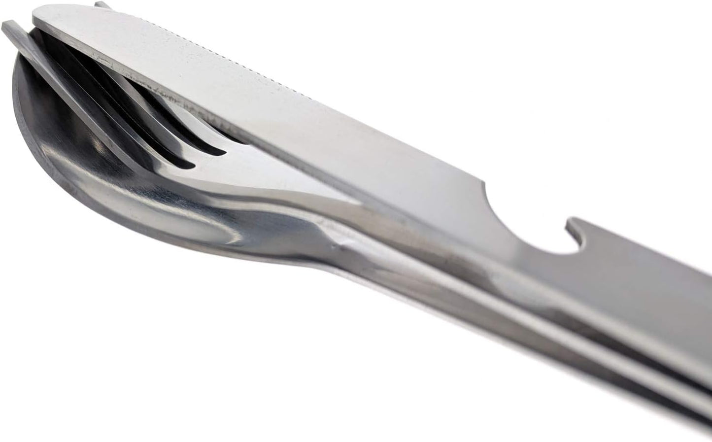 10 piece camping utencil multitool for camping dinners