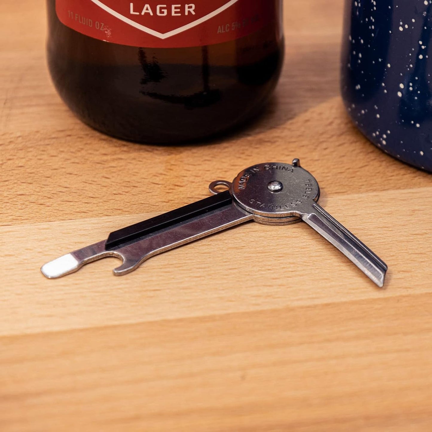 multi function key chain knife tool