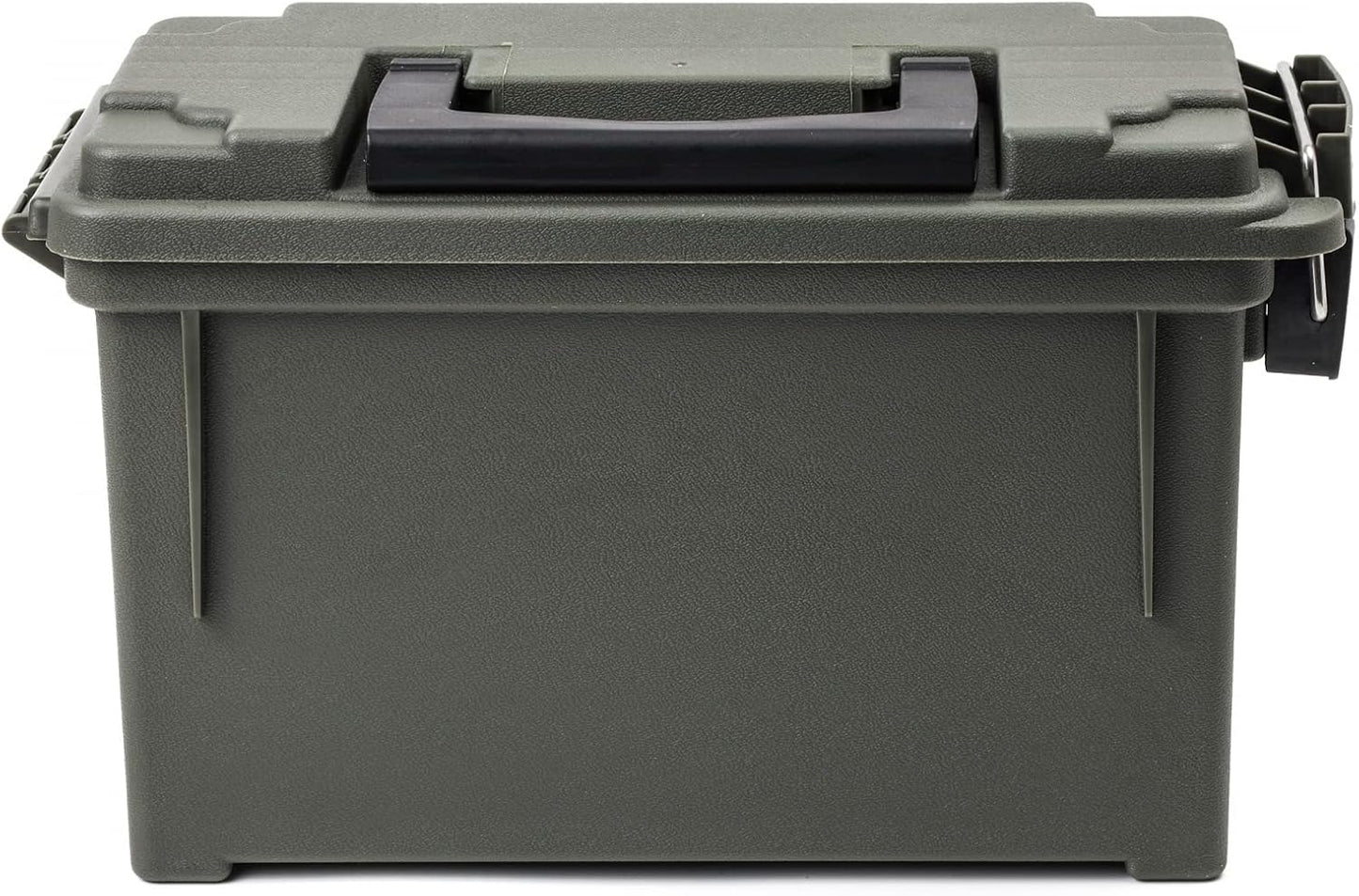 Ammo box used as storage