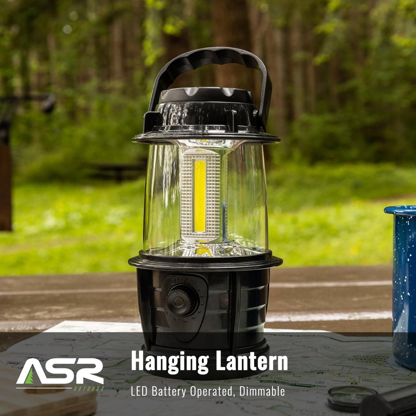 Hanging Camping Lantern Battery Operated LED