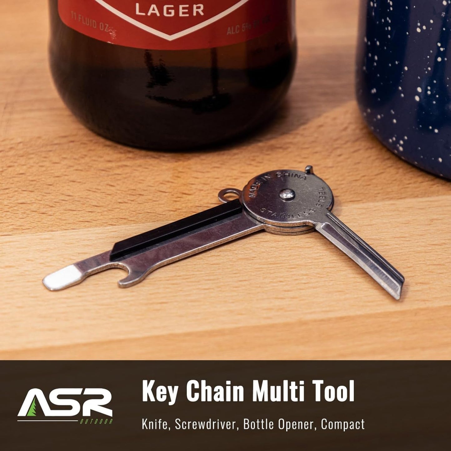 multi function key chain knife tool