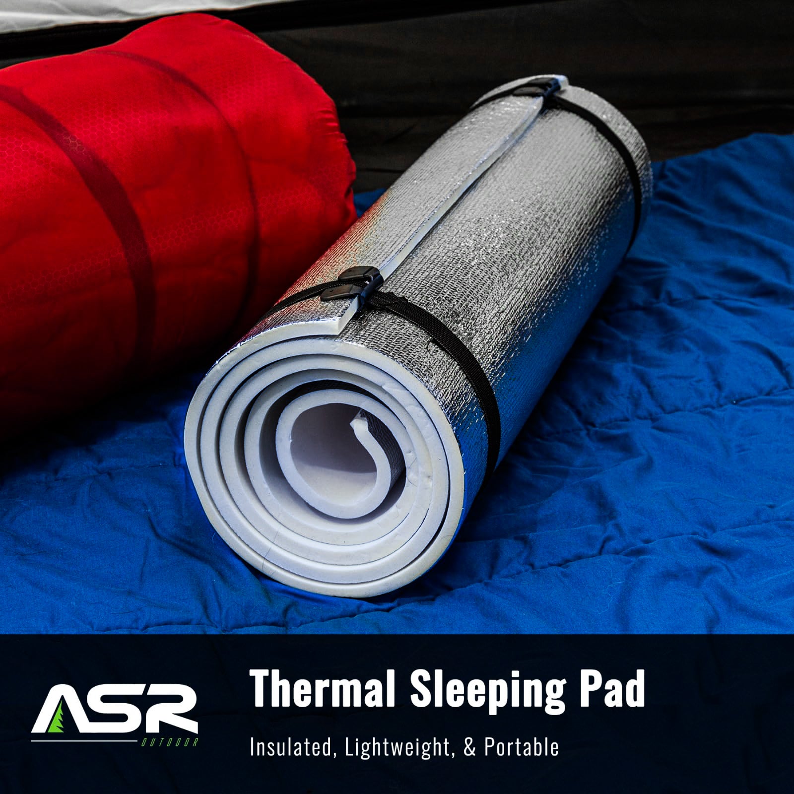 thermal camping sleeping pad reflective heat mat