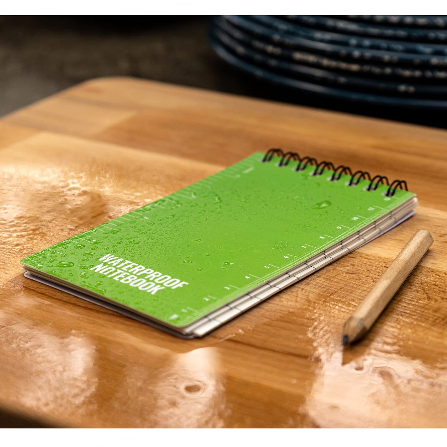 Waterproof rainproof notebook for outdoor experiences