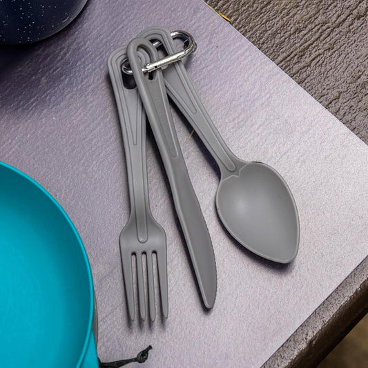 re usable reusable camping cutlery plastic utensils