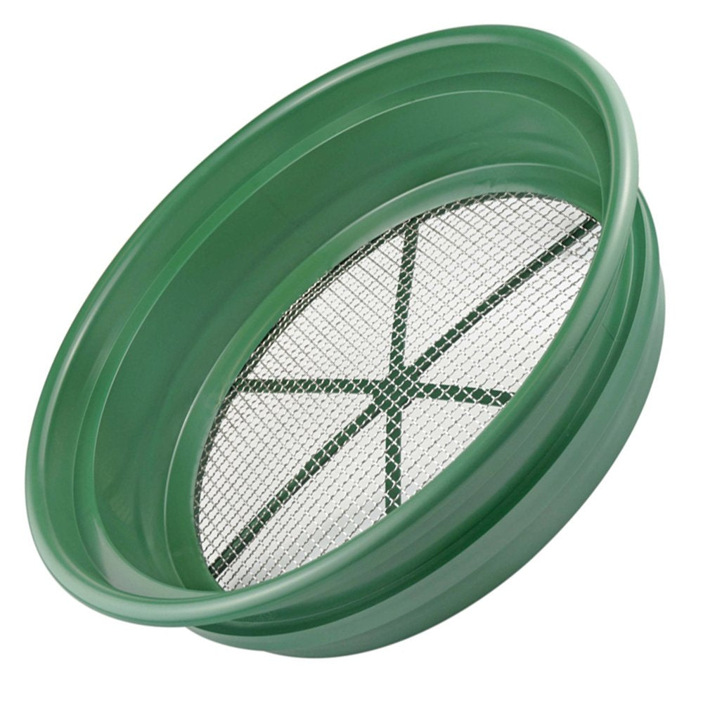 bucket sifting pan fits classifiers for gold prospecting