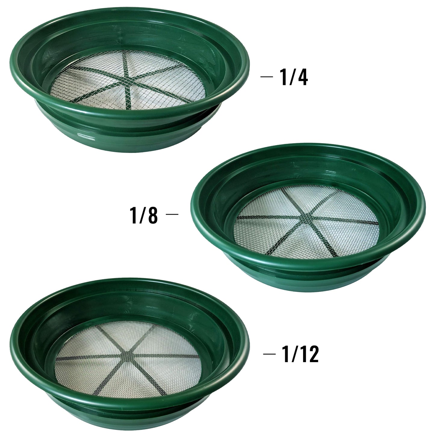 the best classifier sizes for gold prospecting
