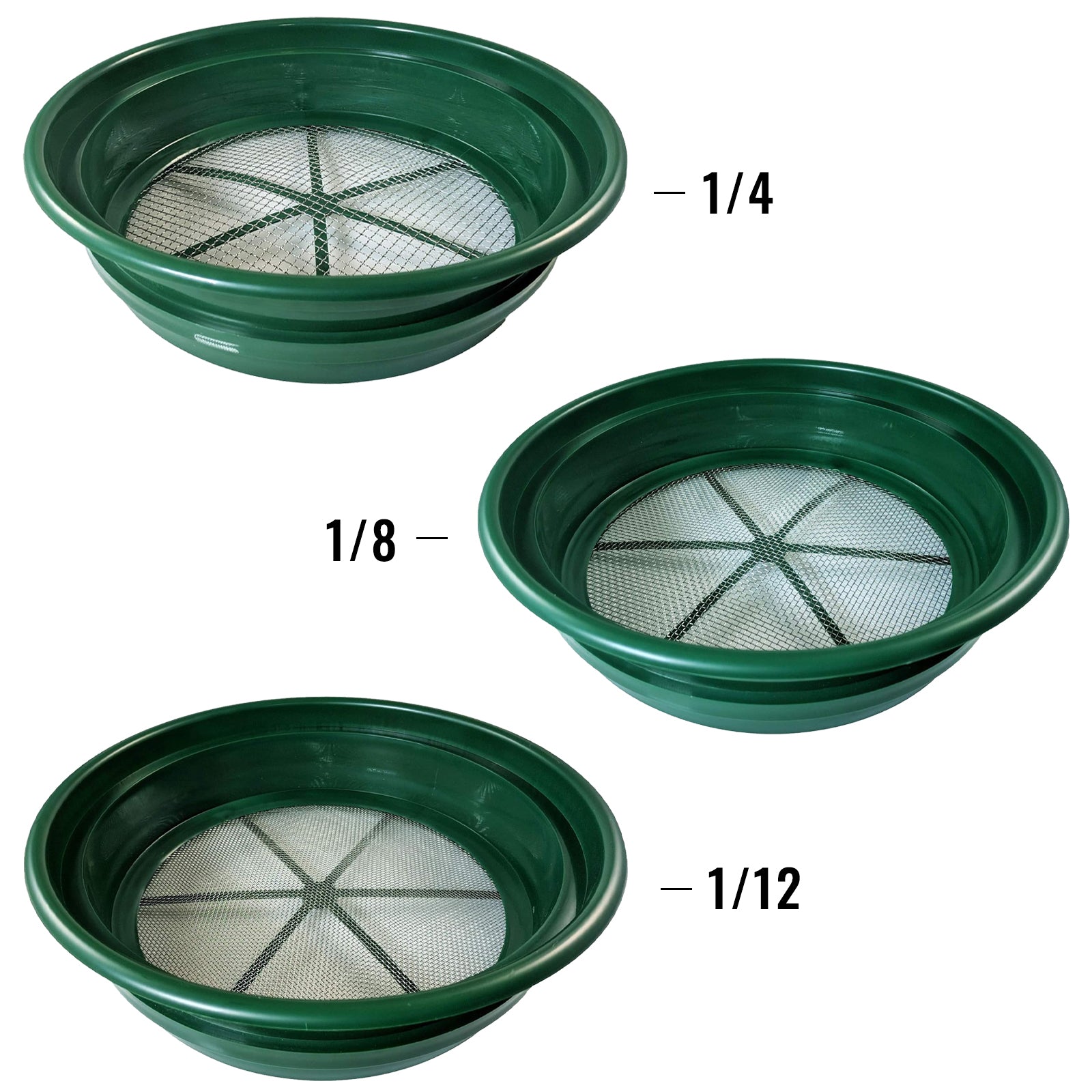 the best classifier sizes for gold prospecting