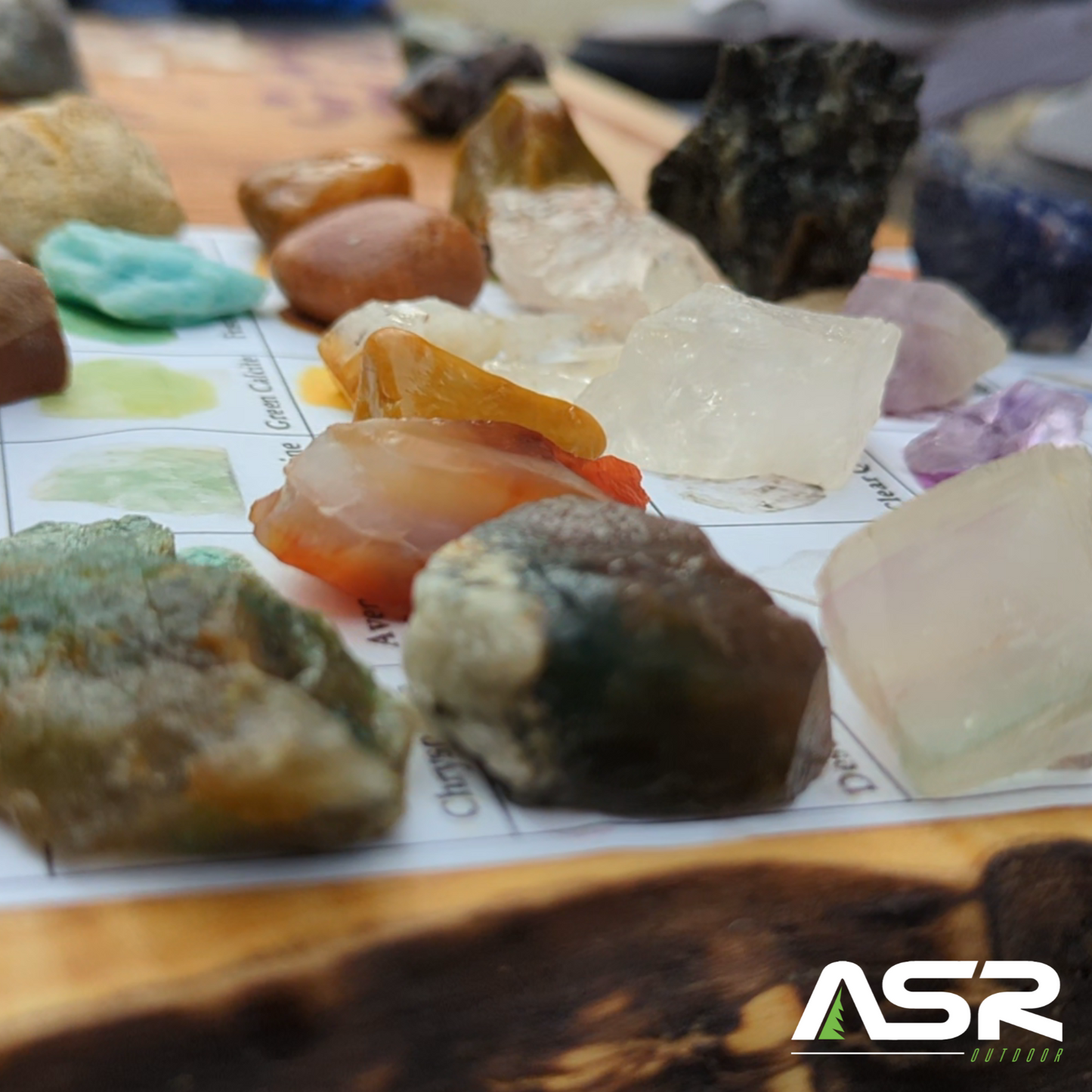 brazilian gemstone mix rose quartz green opal desert jasper