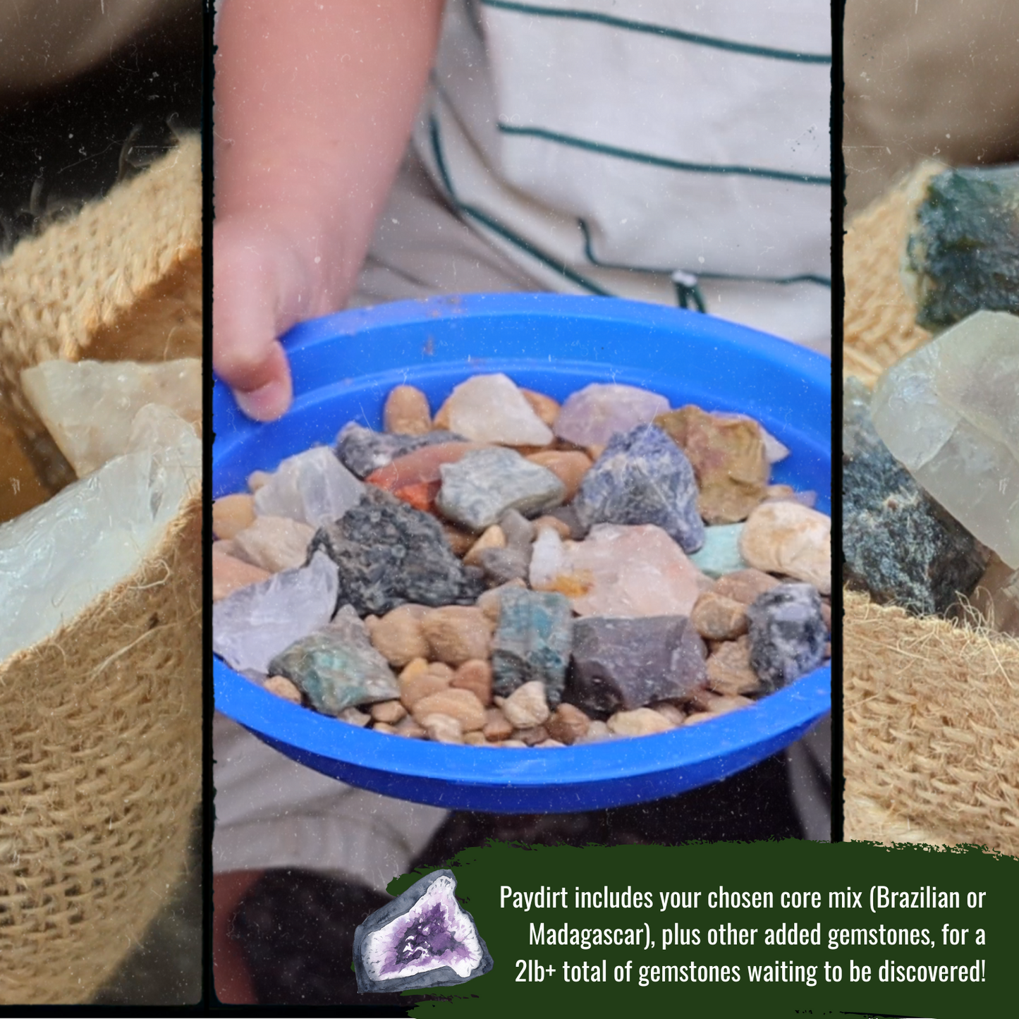 gemstone ID chart for gemstone paydirt