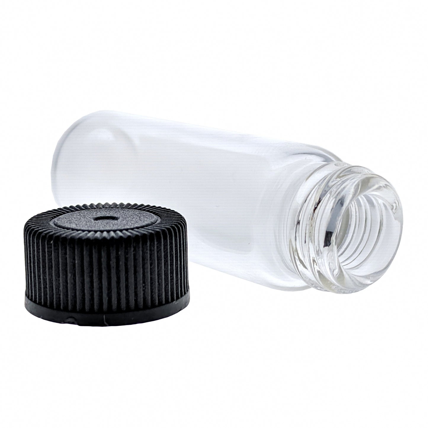 science glass vials for experiments and school