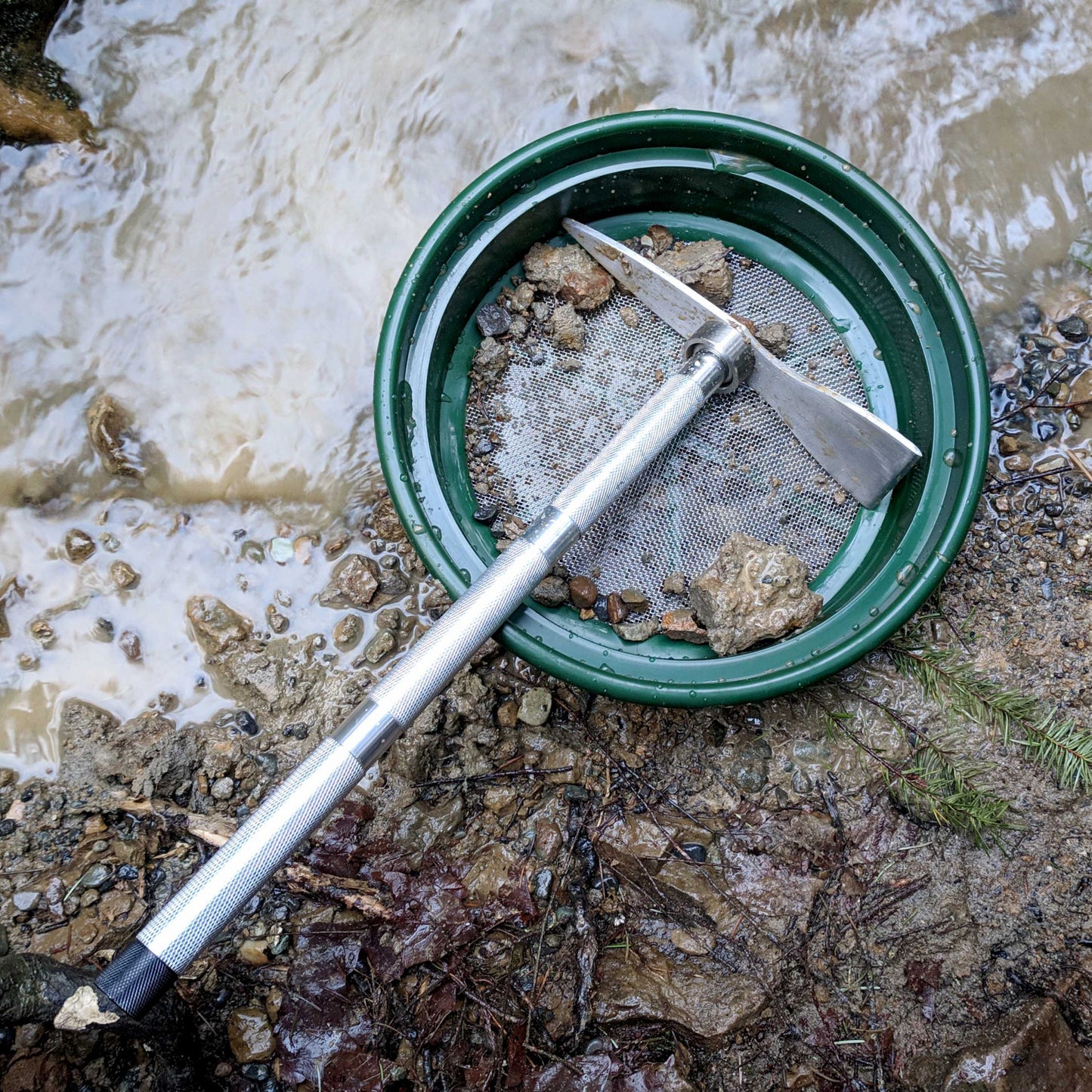 gold prospecting pickaxe titanium pick for finding gold