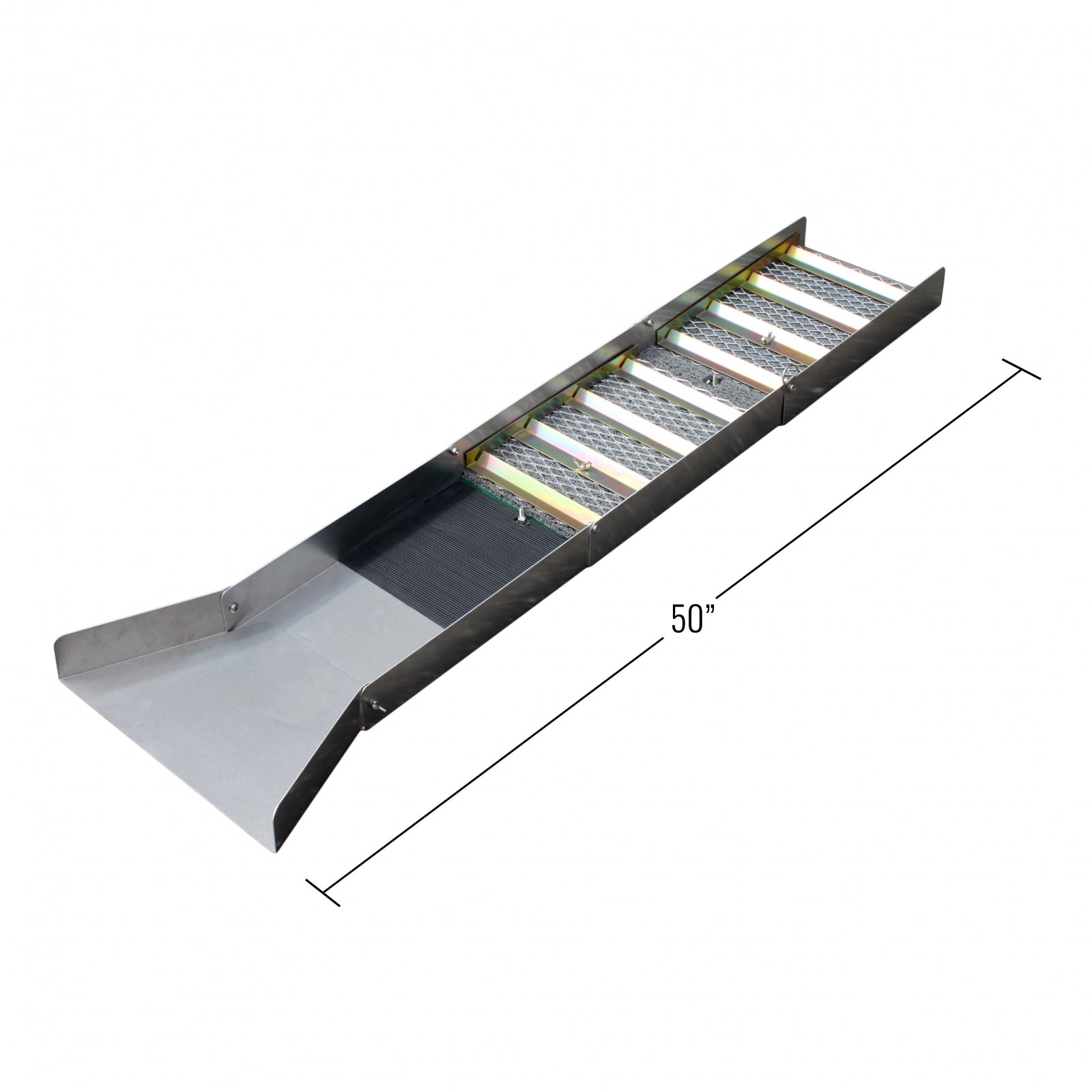 biggest sluice box collapsible compact sluice