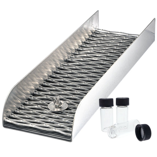 12inch mini sluice box with rubber matting gold prospecting gear
