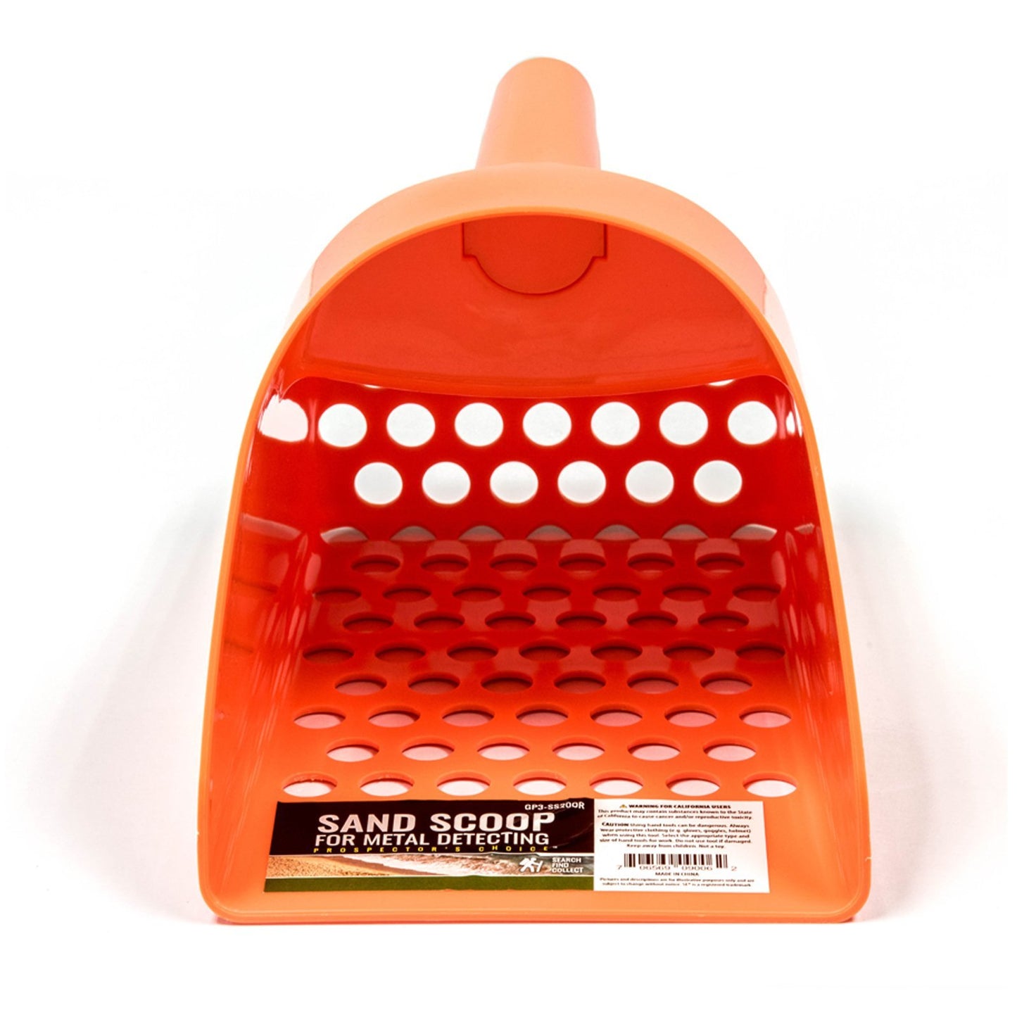 large plastic sand scoop scooper for metal detecting treasure hunting