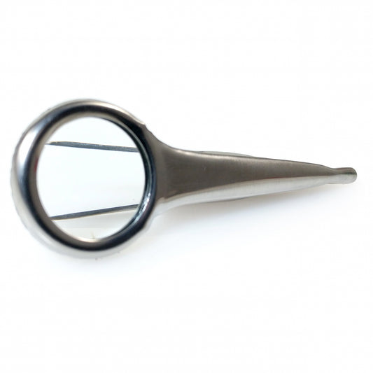 magnifying tweezers for inspecting small material