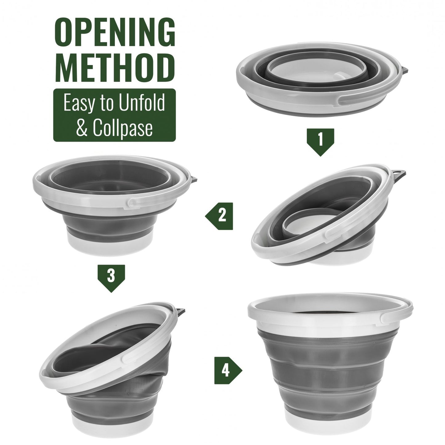 13pc gold panning backpack kit with a collapsible bucket to store concentrates full of gold potential