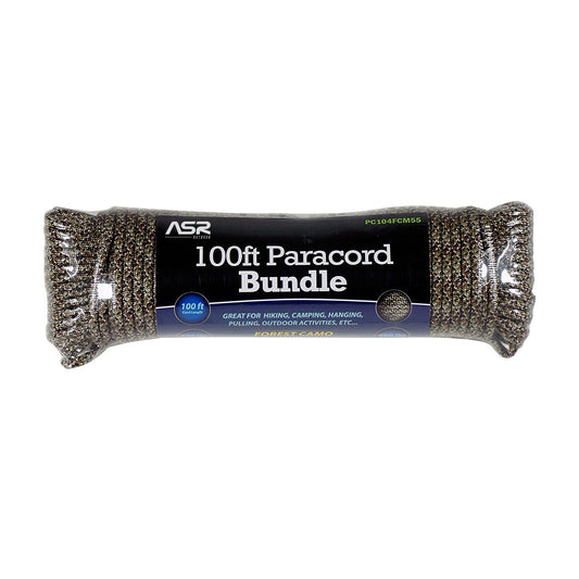 100ft paracord bundle camping survival or strong rope