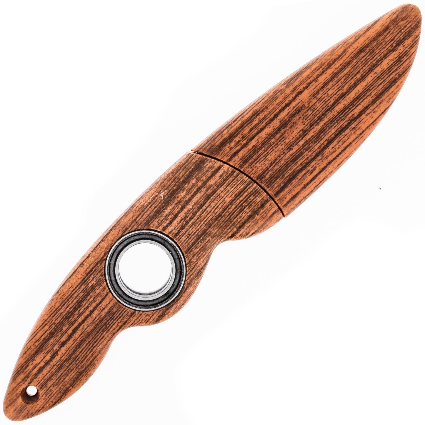 Spinning blade tricking hunting knife