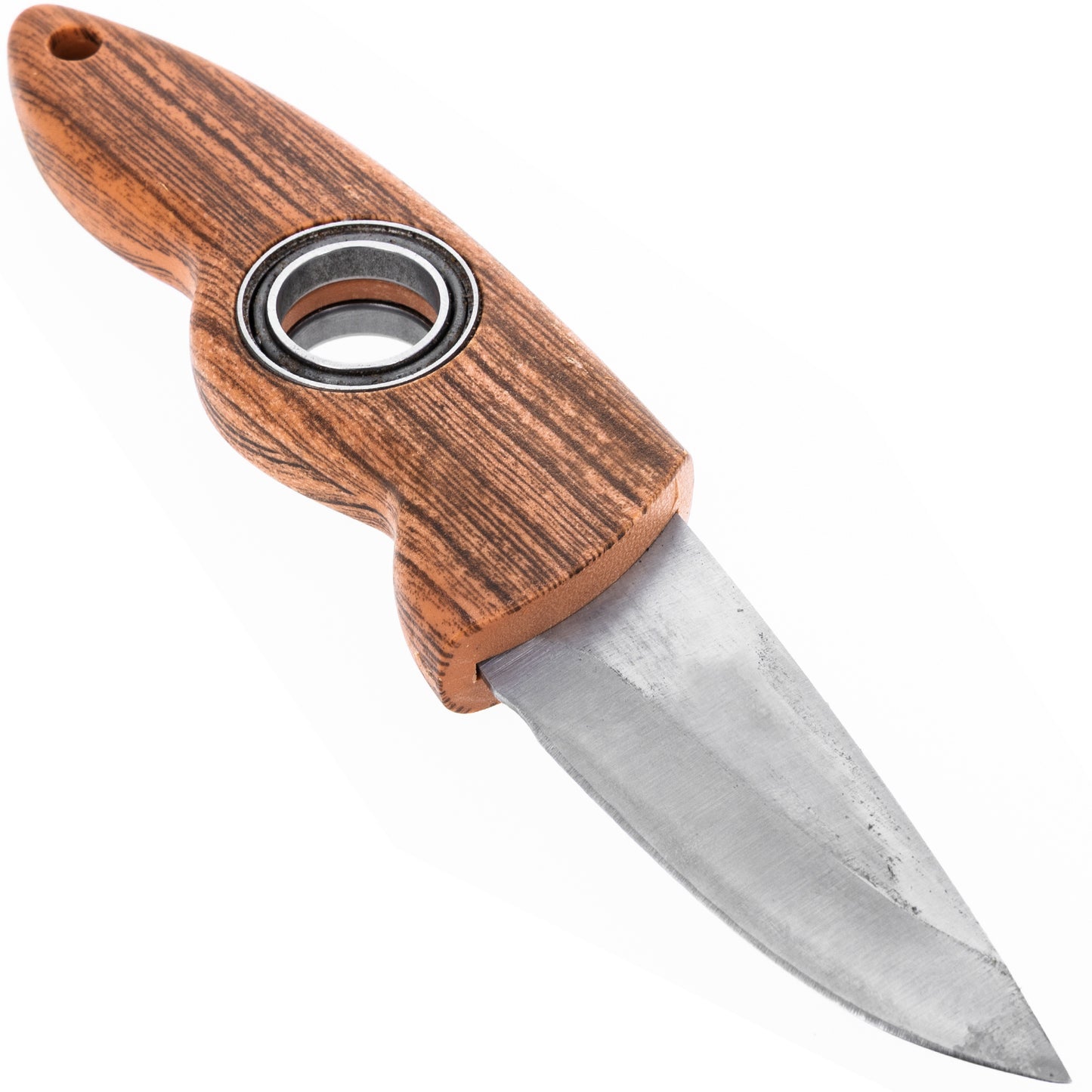 Spinning blade tricking hunting knife