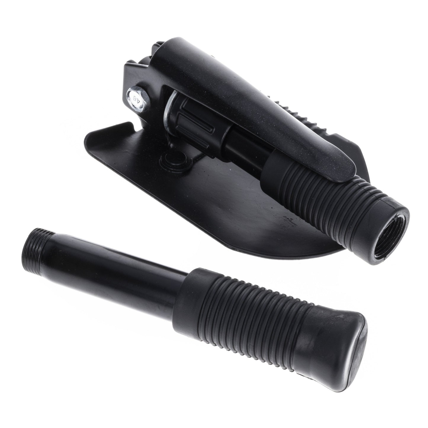 serrated collapsible shovel and pick axe