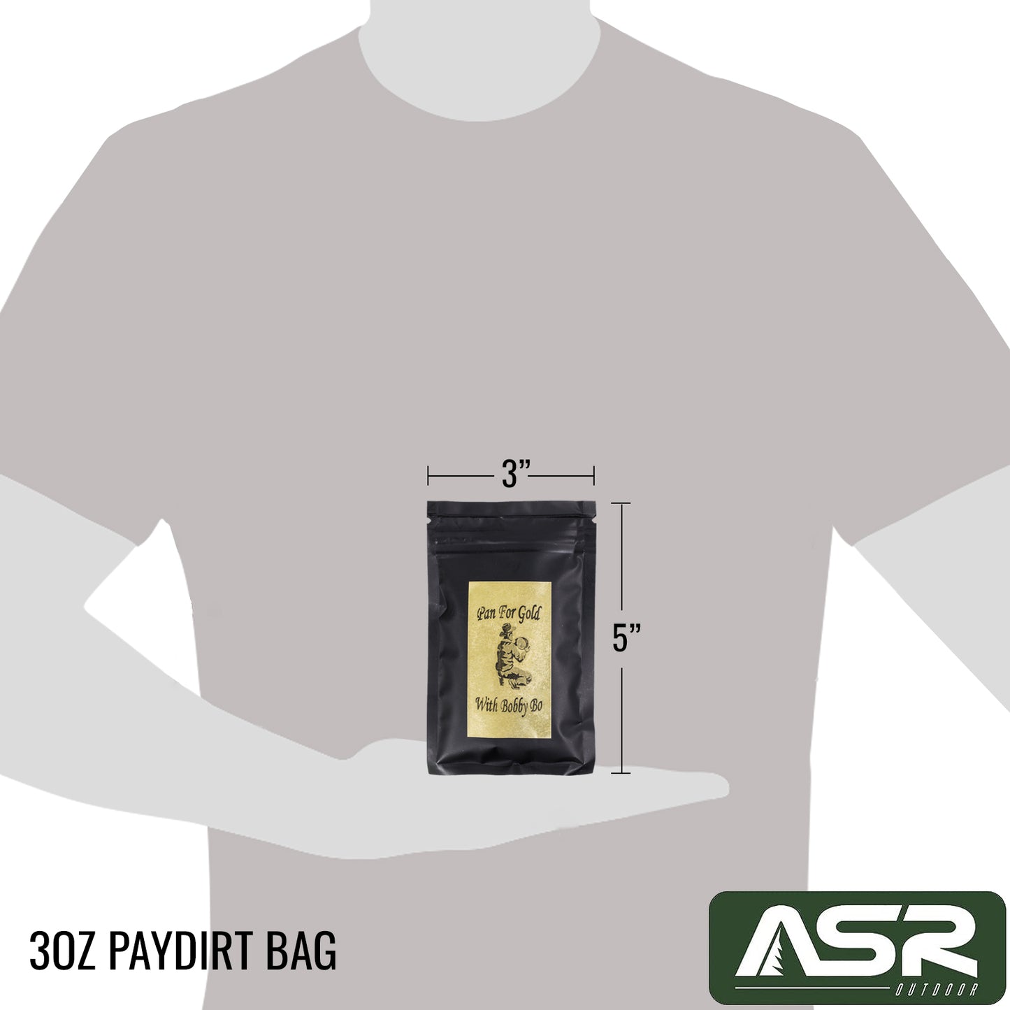 3 ounce paydirt pan for gold bobby bo 3oz