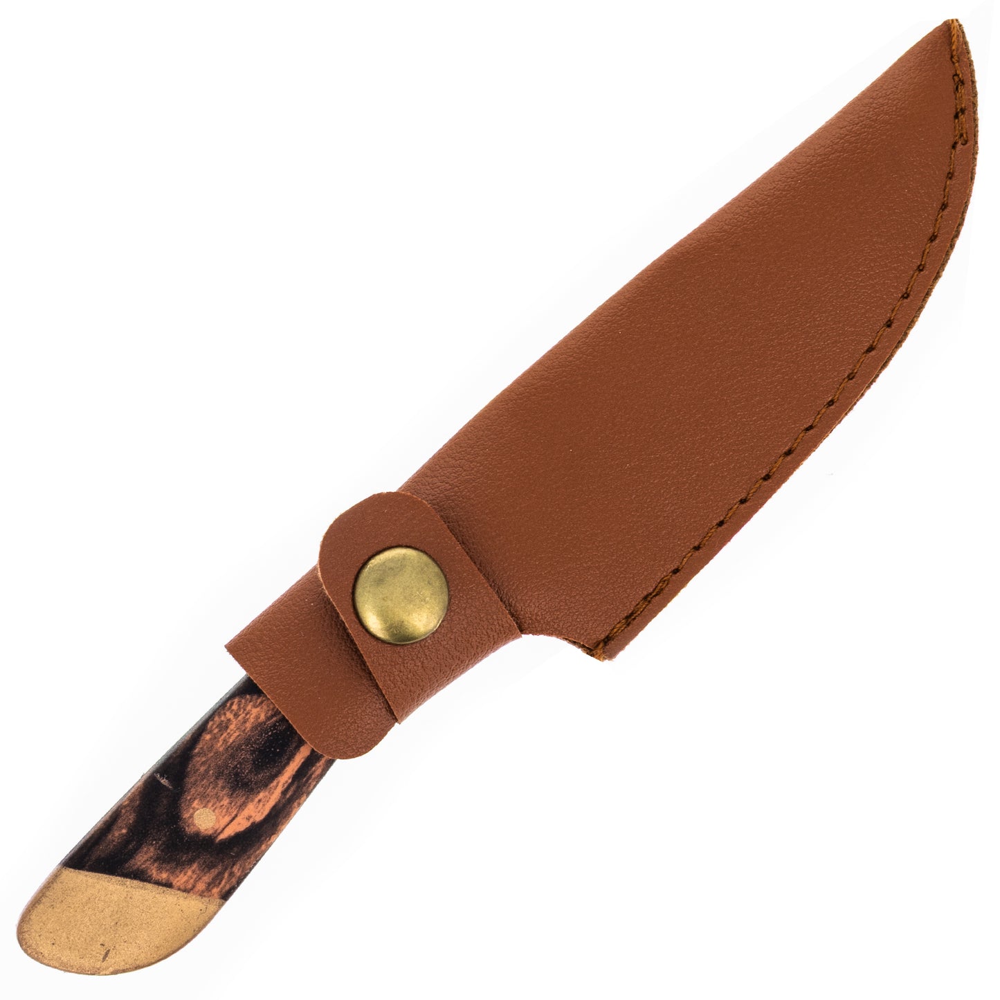 small and precise hunting knives multiple colored handles with sheath
