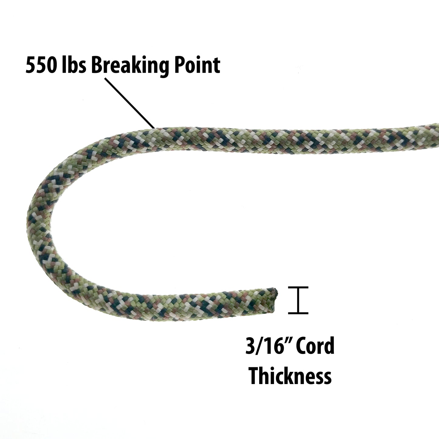how strong is paracord how thick is paracord
