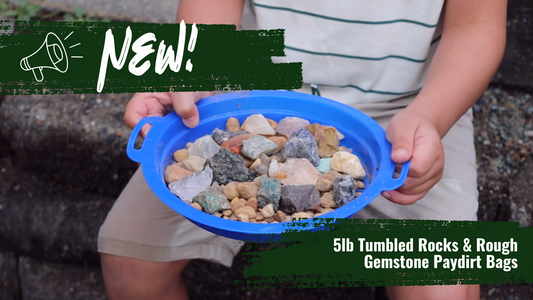 NEW PRODUCT: 5lb Tumbled Rocks and Gemstone Paydirt Bags!