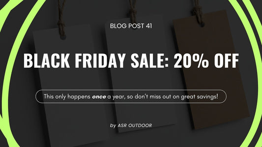 ASR Outdoor Black Friday Sale: 20% Off Sitewide