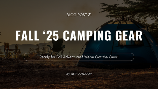 Fall 2025 Outdoor Camping Gear Essentials
