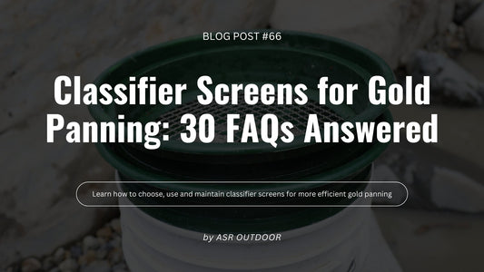 Classifier Screens for Gold Panning: 30 FAQs Answered