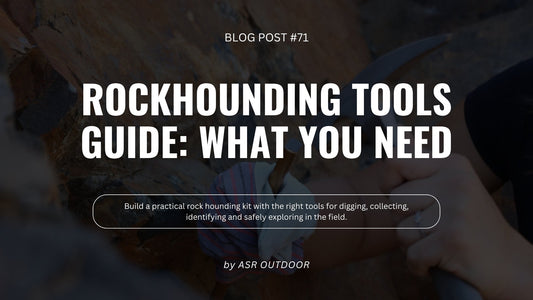 Rockhounding Tools Guide: What Each Tool Is Used For and What You Actually Need