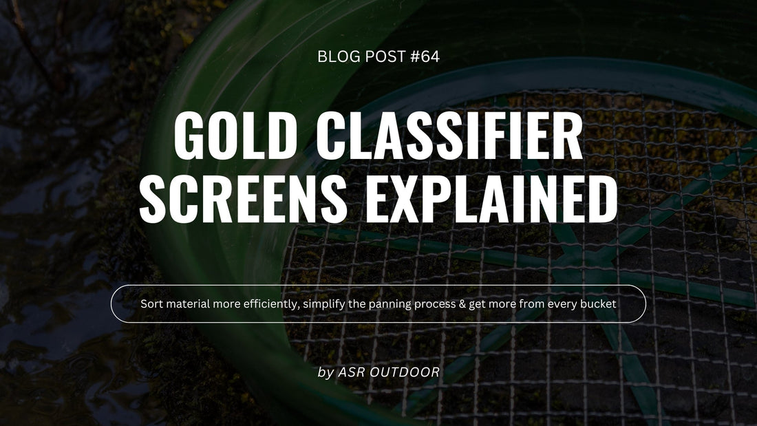 Gold Classifier Screens Explained: How to Choose and Use the Right Mesh Size